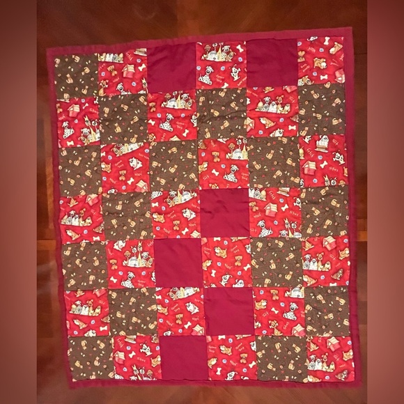 Pet Handmade Good Dog Patchwork Quilt Cats - Picture 1 of 5